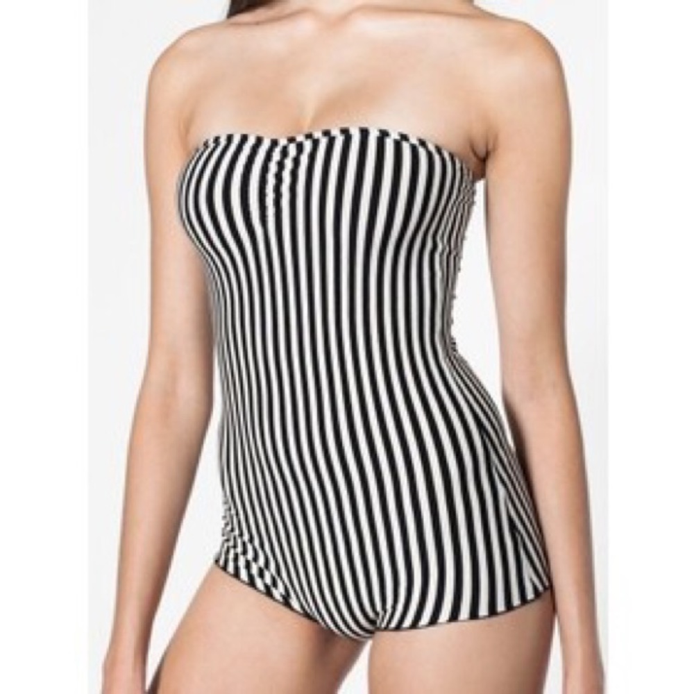 SOLD 🛑 American Apparel | Striped Bodysuit